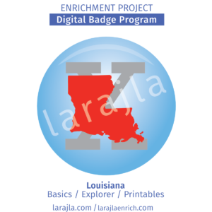Badge Set: Louisiana 
larajla creates
larajla.com
