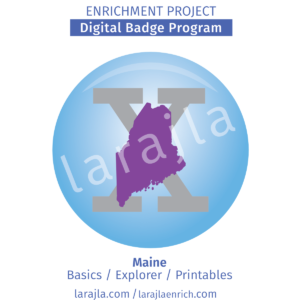 Badge Set: Maine 
larajla creates
larajla.com
