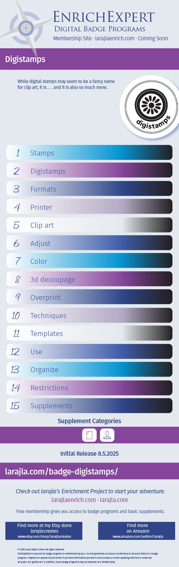 Badge Set: Digistamps
larajla creates
larajla.com